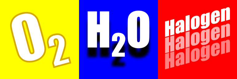 alkali metals react with oxygen, water and halogen