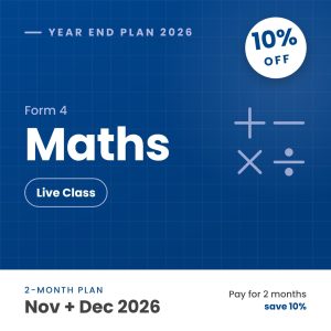 Form 4 form 4 year end plan live class maths