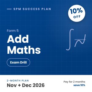 spm success plan exam drill add maths